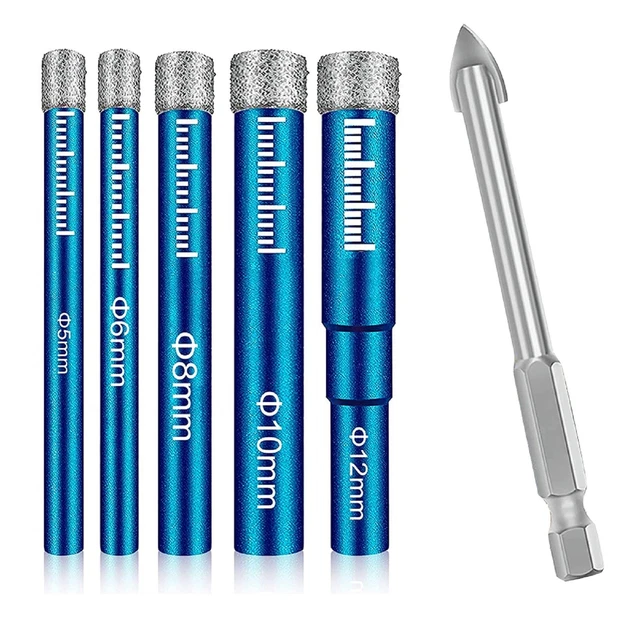 Gewindeschneider 12mm 6mm Blau Löten Loch Öffner Elektroplatierung Prozessor