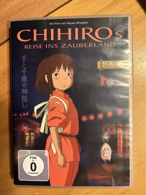 Chihiros Reise ins Zauberland von Hayao Miyazaki (DVD) Kultfilm von 2001 guter Z