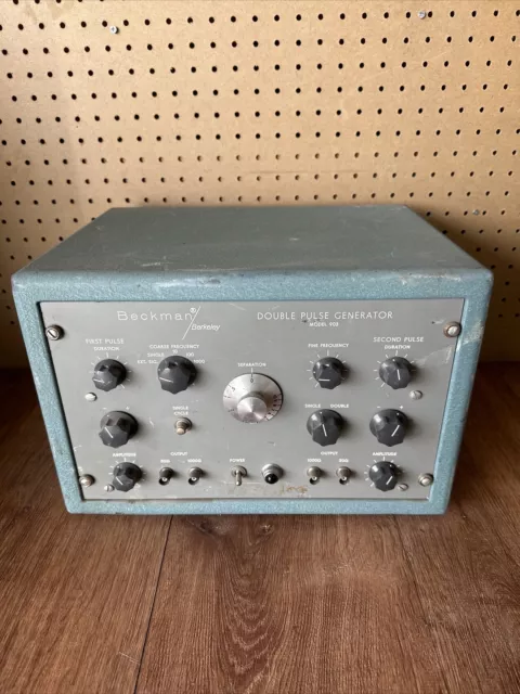 Vintage Beckman /Berkeley Instruments Model 903 Double Pulse Generator Untested