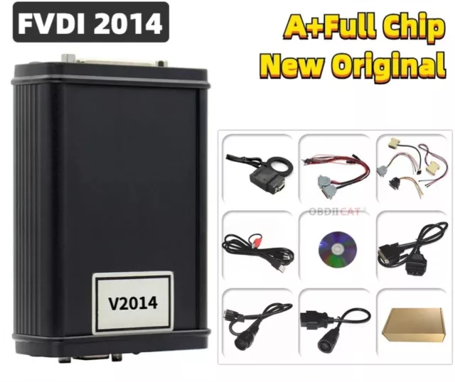 New Original FVDI 2014 ABRITES Commander Diagnostic Scanner With 18 Software