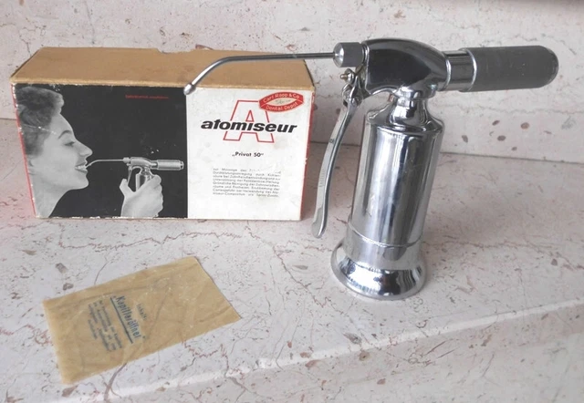 Lingner Atomiseur Privat 50 Munddusche- 50-60er Jahre im orginal Karton