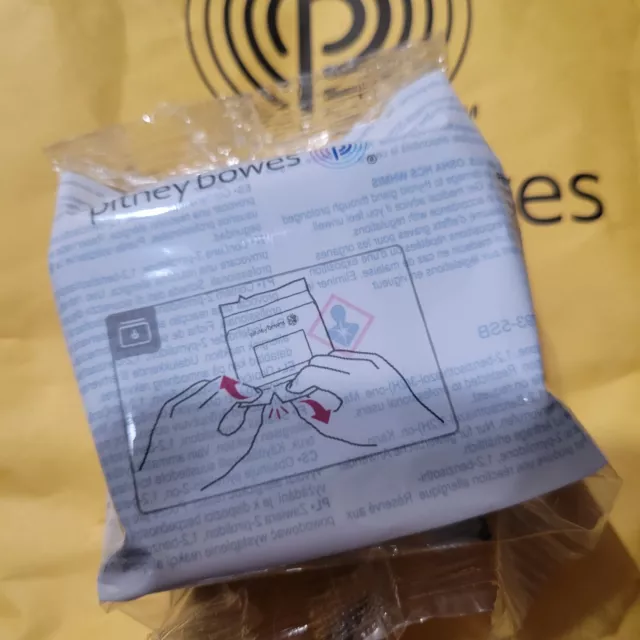 NEW Genuine Pitney Bowes 793-5 Fluorescent Red Ink Cartridge DM100 DM200
