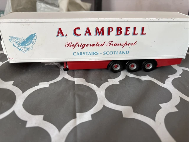 Corgi Scania Topline 1/50 – Remorque Frigo L.E. Jones Ltd, édition CC12908