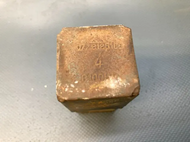 alte Schlagzahlen 4mm Vorkrieg Schlagstempel Schmied Metallbau Oldtimer [3846-6] 2