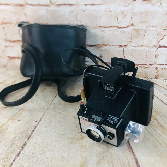 Polaroid Square Shooter de colección 2 cámaras con estuche