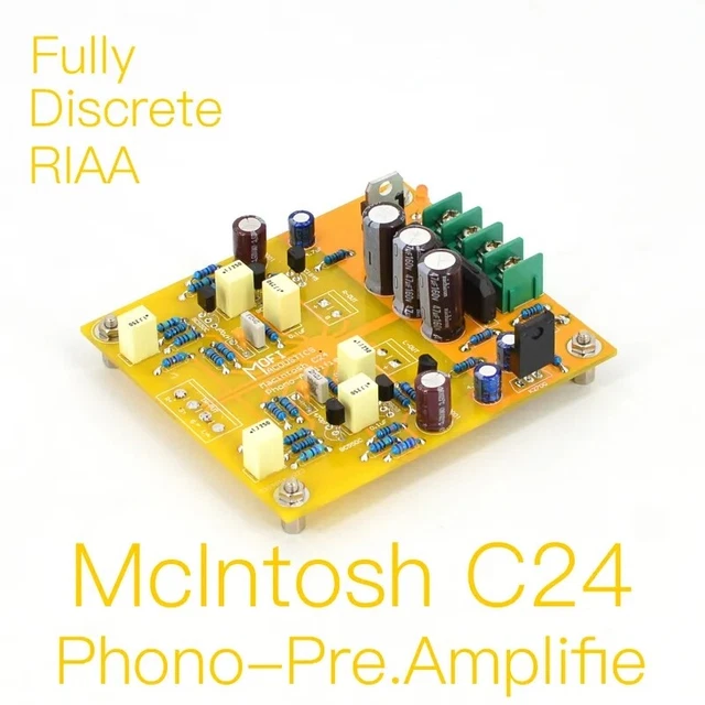 Amplificatore Phono MM/MC RIAA Fai-da-te, Scheda Finita Con Doppio Op-Amp, Basso Rumore - 3
