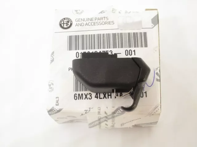 Gancio Supporto Fissaggio Aletta Parasole Alfa Romeo Stelvio Pantina Nero