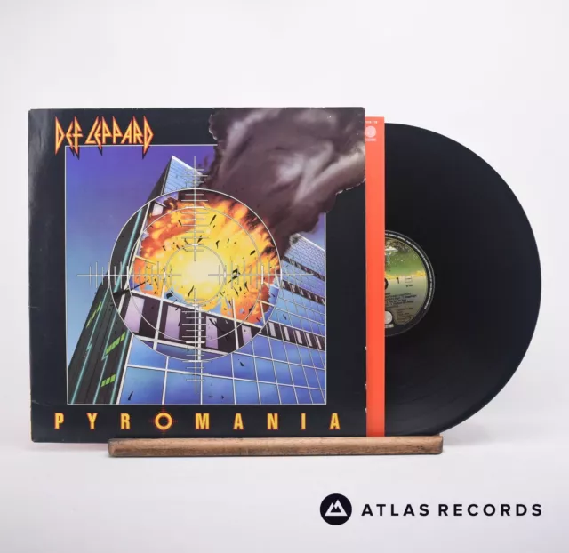 Def Leppard Pyromania 1Y 1 2Y 1 LP Album Vinyl Record 6359 119 Vertigo - EX/EX 2