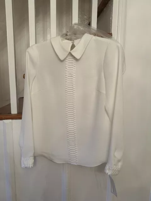 NWT Shoshanna Ivory Blouse 4