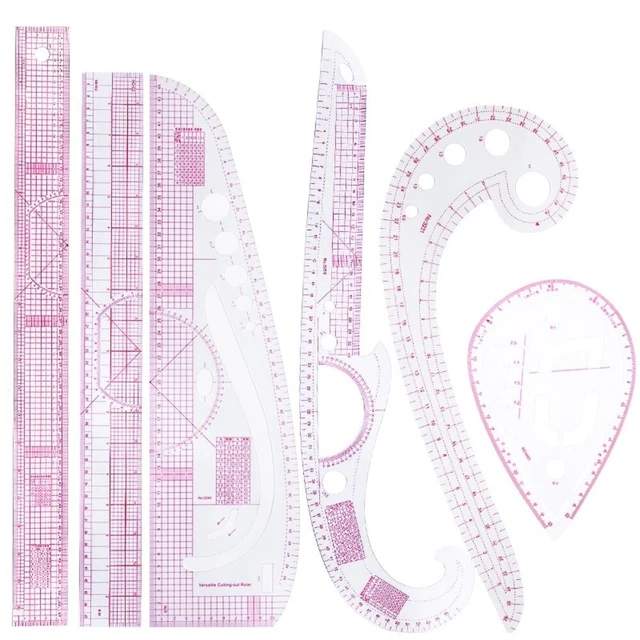 PVC Kurven-Herrscher DIY Maß schneider Patchwork-Herrscher  Näh zubehör