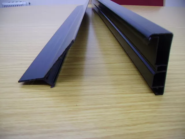 Flat Roof Gutter Drip Trim 2.5M - DIY EPDM Membrane Roofing Permaroof 2 Parts UK