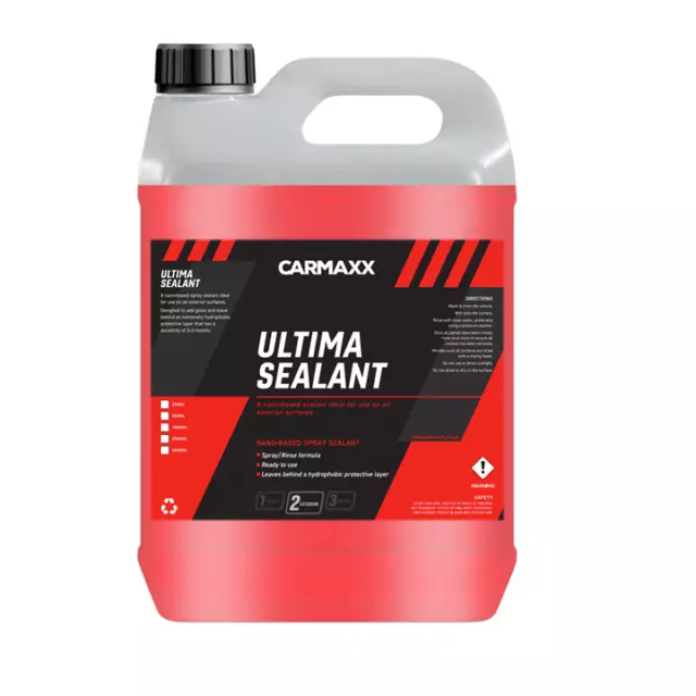 ULTIMA SEALANT Ceramic Car Wax Spray Coating Detailer Water Beading  5000ml CM