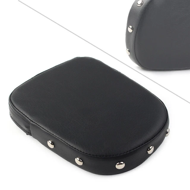 per Harley Suzuki motore universale nero schienale Sissy Bar Pad Pad
