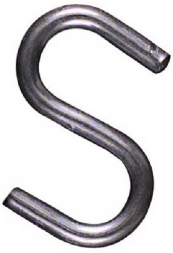 (200) National Mfg  N273-425  2" Heavy Zinc Plated Open S Hooks in Bulk