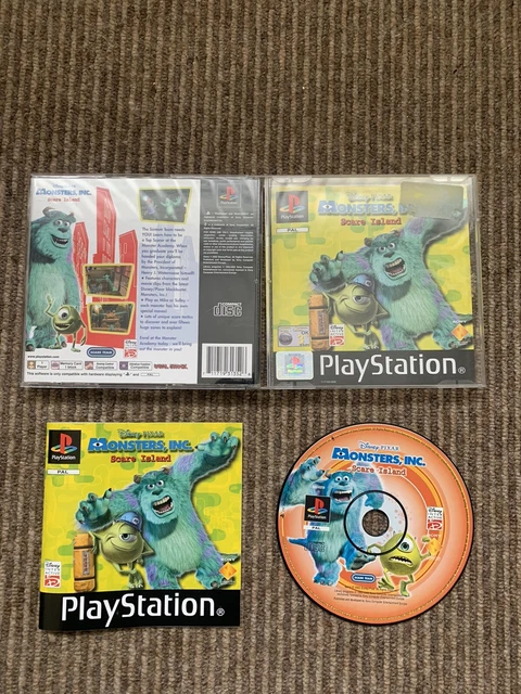 DISNEY'S MONSTERS INC Scare Island Sony PlayStation 1 Ps1 £5.99 ...