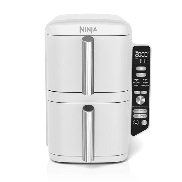 2 pezzi Accessori per Friggitrice ad Aria,Contenitori per Friggitrice ad Aria,per Ninja Double Stack XL SL400EU, Stampo in Silicone con Sfiato, per Foodi Max Dual Zone Air Fryer SL400EU SL401EU AF300