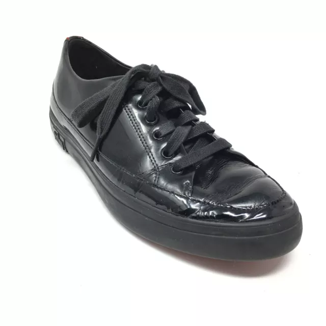Fitflop Super T Walking Shoes Sneakers Women's Size 9 US/41 EU Black Patent
