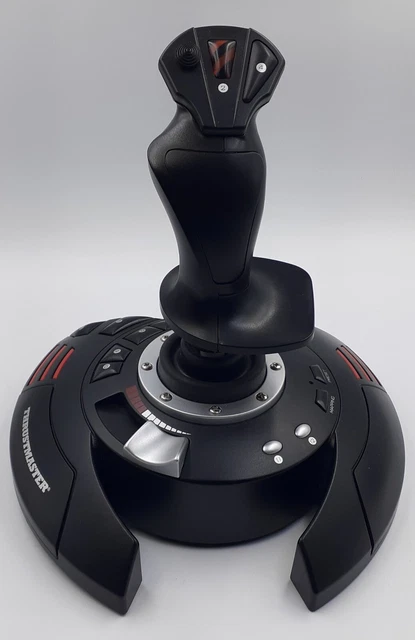 PC Flight Joystick, Wired Flight Stick met Trillingsfunctie
