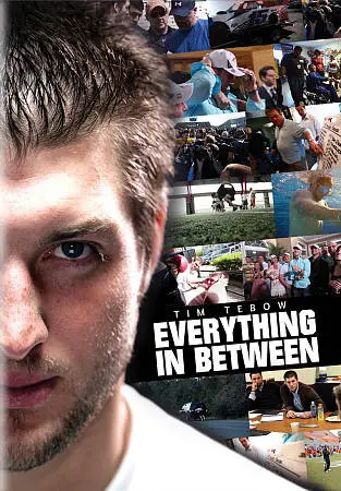 DVD Tim Tebow: Everything in Between (2011) NEW
