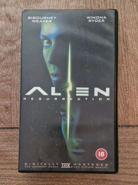ALIEN RESURRECTION VHS 1998 Winona Ryder. BRAND NEW & SEALED TAPE £19. ...