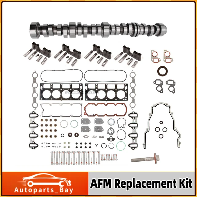 AFM DOD REPLACEMENT Kit Cam Lifters Trays Head Gaskets Bolts for GM