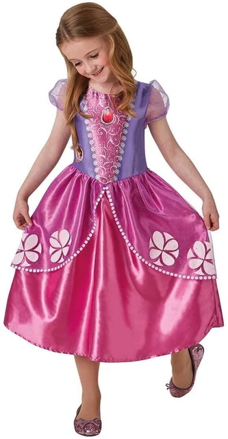 Costume da festa Sofia la prima principessa Disney bambina Sofia abito da festa