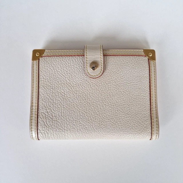 Louis Vuitton Notebook Cover Case Planner Ca0016 Wallet Purse Grainy Leather