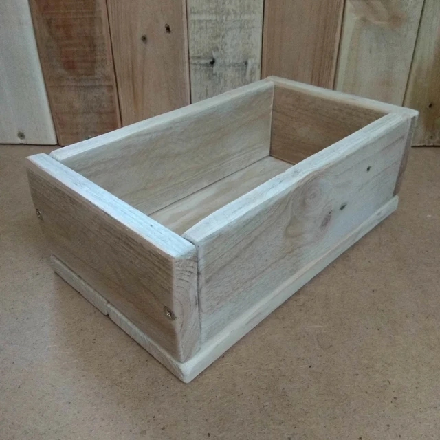 Étagère Murale En Bois Rustique Récupéré - Meuble De Rangement Fait Main - JS Vintage Furniture