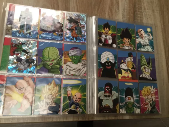 Lot panini Dragon Ball Universal collection. 117 cartes sans doubles 3