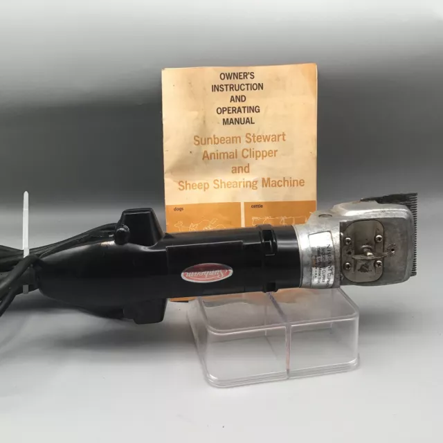 Sunbeam Stewart Clipmaster Model 510 Horse  Livestock Shearing Clippers