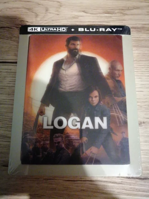 Blu Ray Logan 4K Ultra Hd Steelbook Lenticulaire Fr Neuf Sous Blister Wolverine