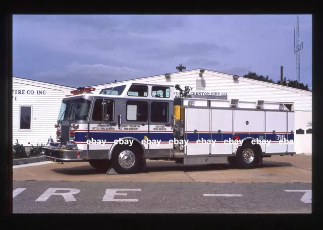 West Tuckerton NJ 1989 Spartan Saulsbury pumper Fire Apparatus Slide