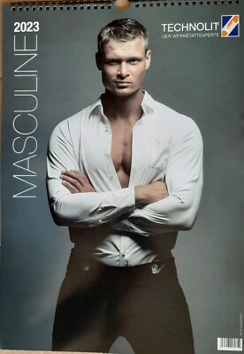 EROTIK KALENDER MASCULINE 2023 Limited Edition EUR 21,99 - PicClick DE
