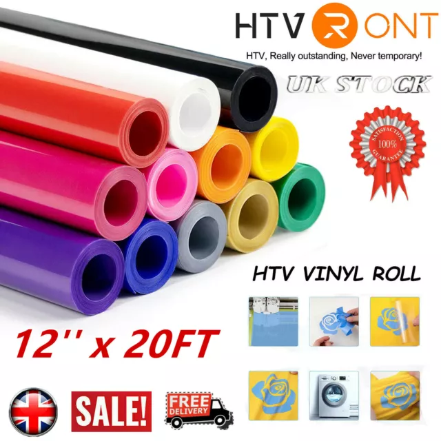 HTVRONT 12X5FT Matte Sublimation HTV Vinyl for Light-Colored Shirts Clear  Heat Transfer Vinyl for Sublimation Cotton Fabric