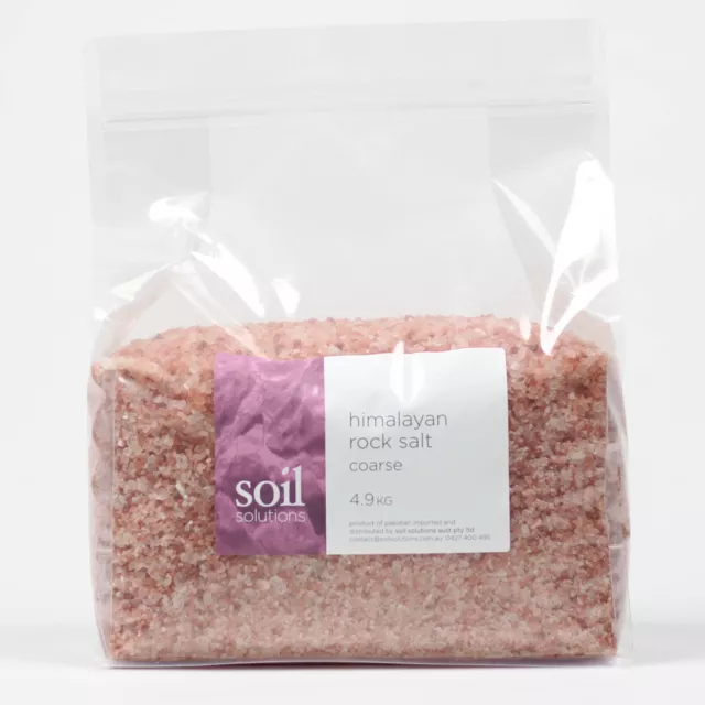 Himalayan Pink Salt - Coarse Edible 5kg - Pure Rock Salt | Bath Salts