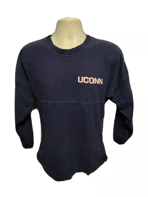 UCONN University of Connecticut Huskies Adult Blue XS Long Sleeve TShirt