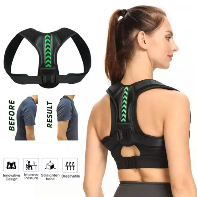 Adjustable Posture Clavicle Support Corrector Back Straight Shoulder Brace Strap