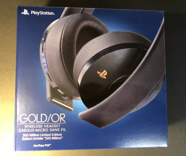 Casque Ps4 Sans Fil Sony Gold The Last Of Us Part II