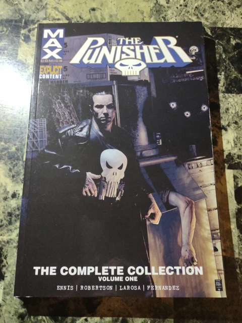 THE PUNISHER Max COMPLETE COLLECTION VOL 1 2 3 TPB lot Garth Ennis Marvel Comic 2