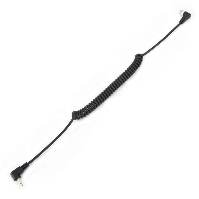 NEW 2.5mm To Male Flash PC Sync Cable Camera Flash Trigger Cord ( 100cm )4X