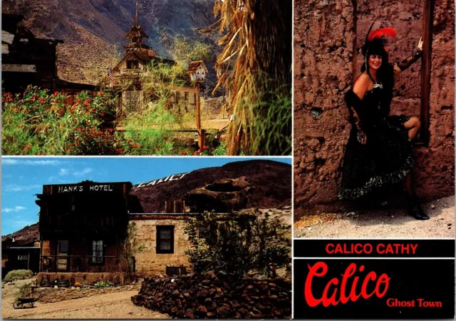 Calico Ghost Town San Bernardino County Regional Park Chrome Postcard UNP