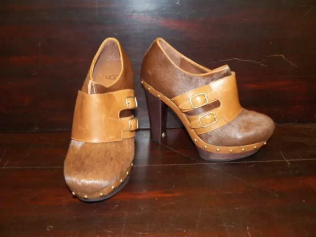 Ugg clog heels hotsell
