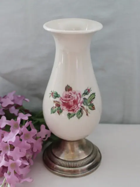 Columbia Sterling Silver Weighted Base Flower Bud Vase Roses