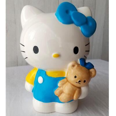 SANRIO Hello Kitty bear piggy bank pottery retro Hello Kitty Vintage 10cm