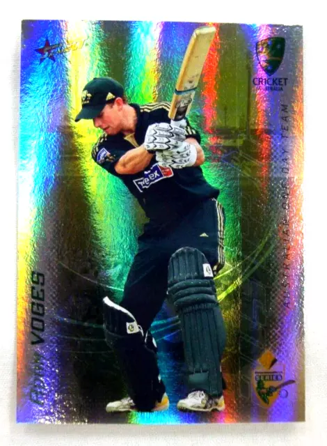 2007-08 Select Cricket Australia Holofoil Trading Card #HF30 Adam Voges