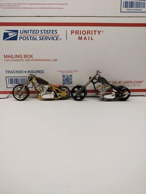 West Coast Choppers Jesse James  Diecast Lot Of 2
