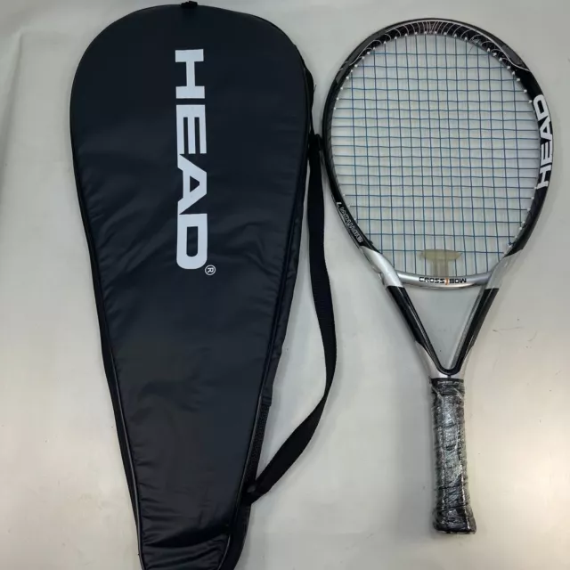 HEAD CROSSBOW AIRFLOW 7 Tennis Racquet 115 sq 4 3/8-3 w/Head Carrying Bag