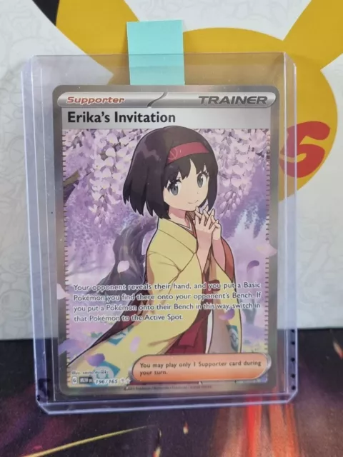 Pokmon TCG Erika´s Invitation Scarlet & Violet - 151 203/165 Holo