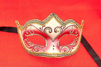Mask from Venice Colombine IN Tip Pink for Fancy 676