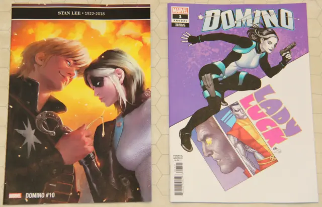 DOMINO Vol 3 (2018) Set #2 - 10 + Annual #1 NM (Marvel Comics) !! 2